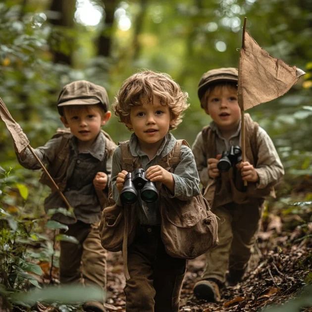 adventurous-jungle-explorers-stockcake